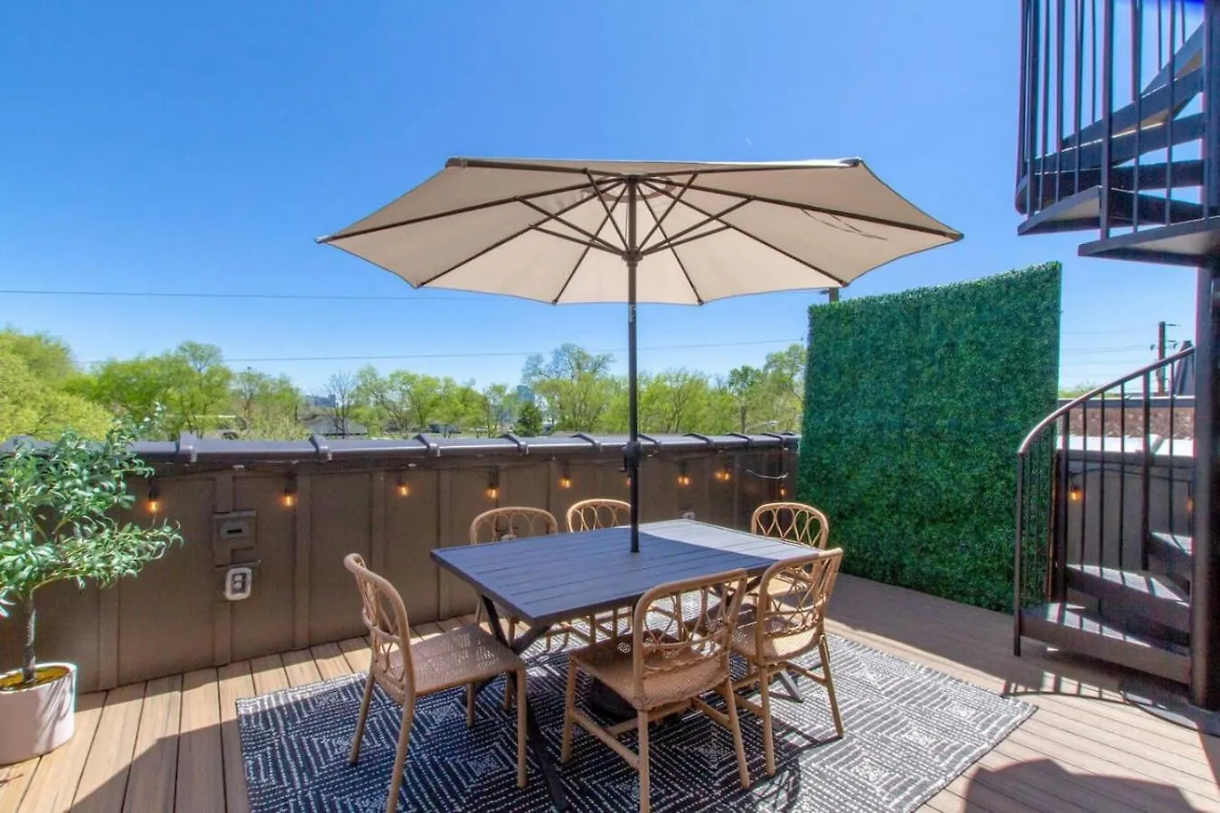 נאשוויל The Ultimate Double Rooftop Deck With Skyline Views 0*,  ארצות הברית