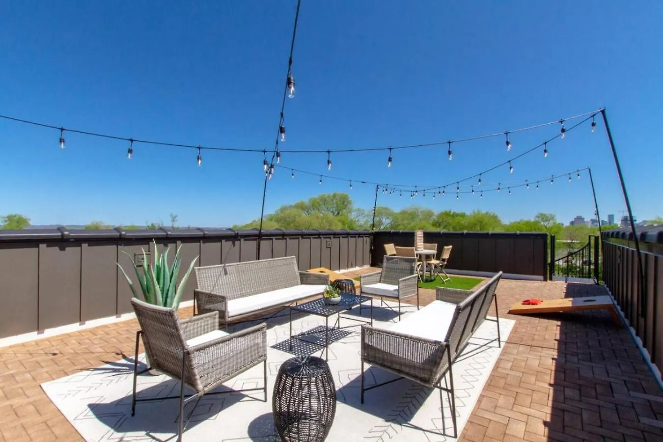 Feriehus The Ultimate Double Rooftop Deck With Skyline Views Nashville